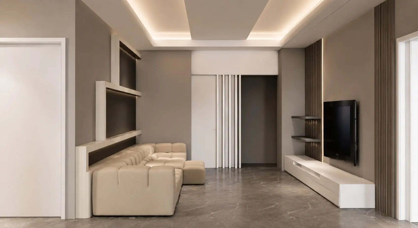 Terraza y continuidad interior-exterior — Empire Residence