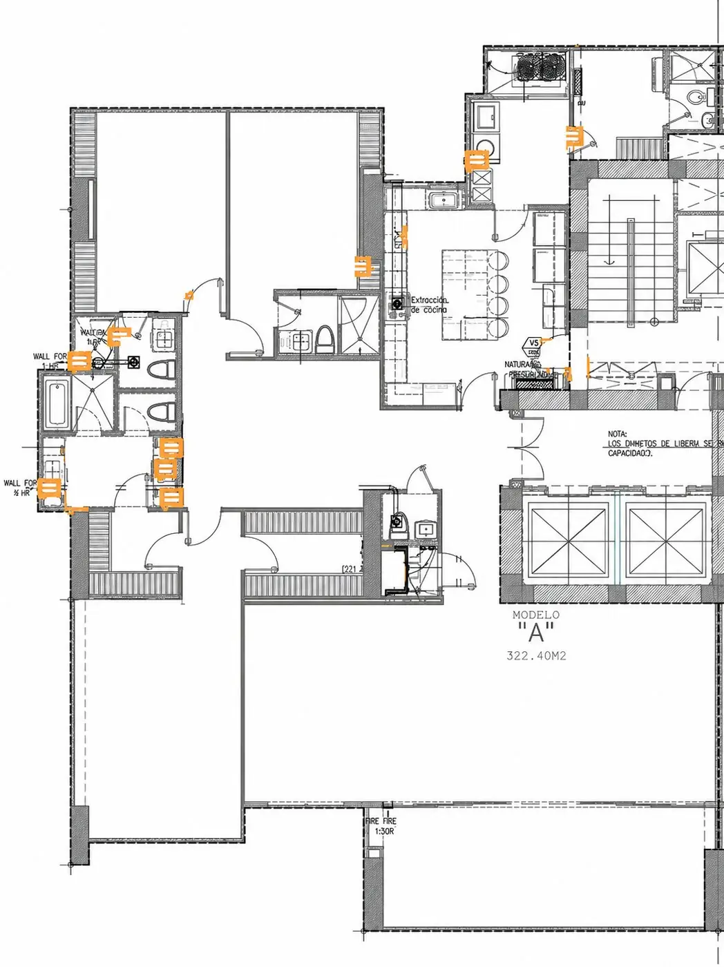 Planta arquitectónica — Empire Residence