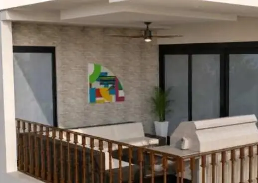 Área exterior de reunión — Luxor Residence