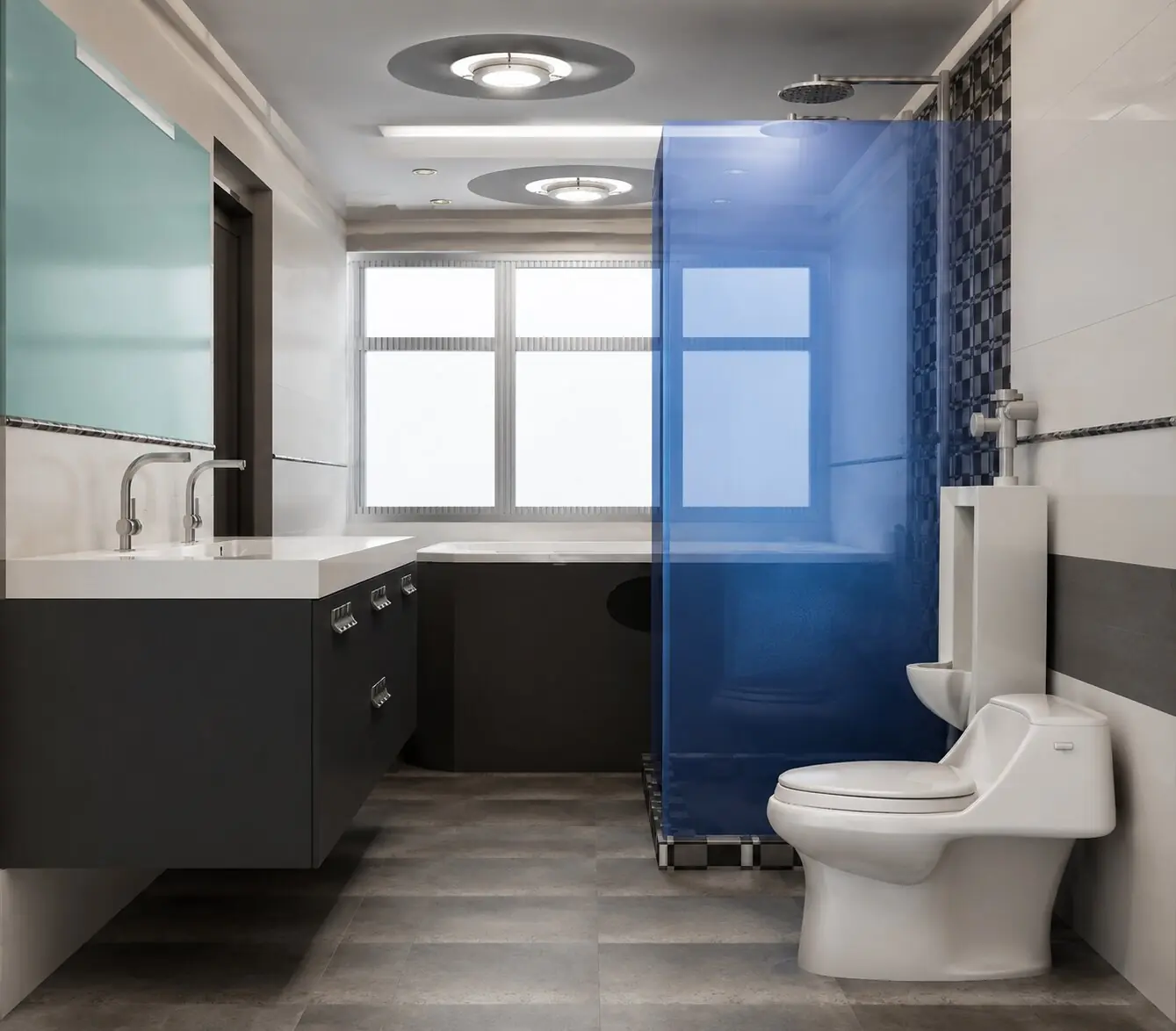 Baño y materialidad — Park View