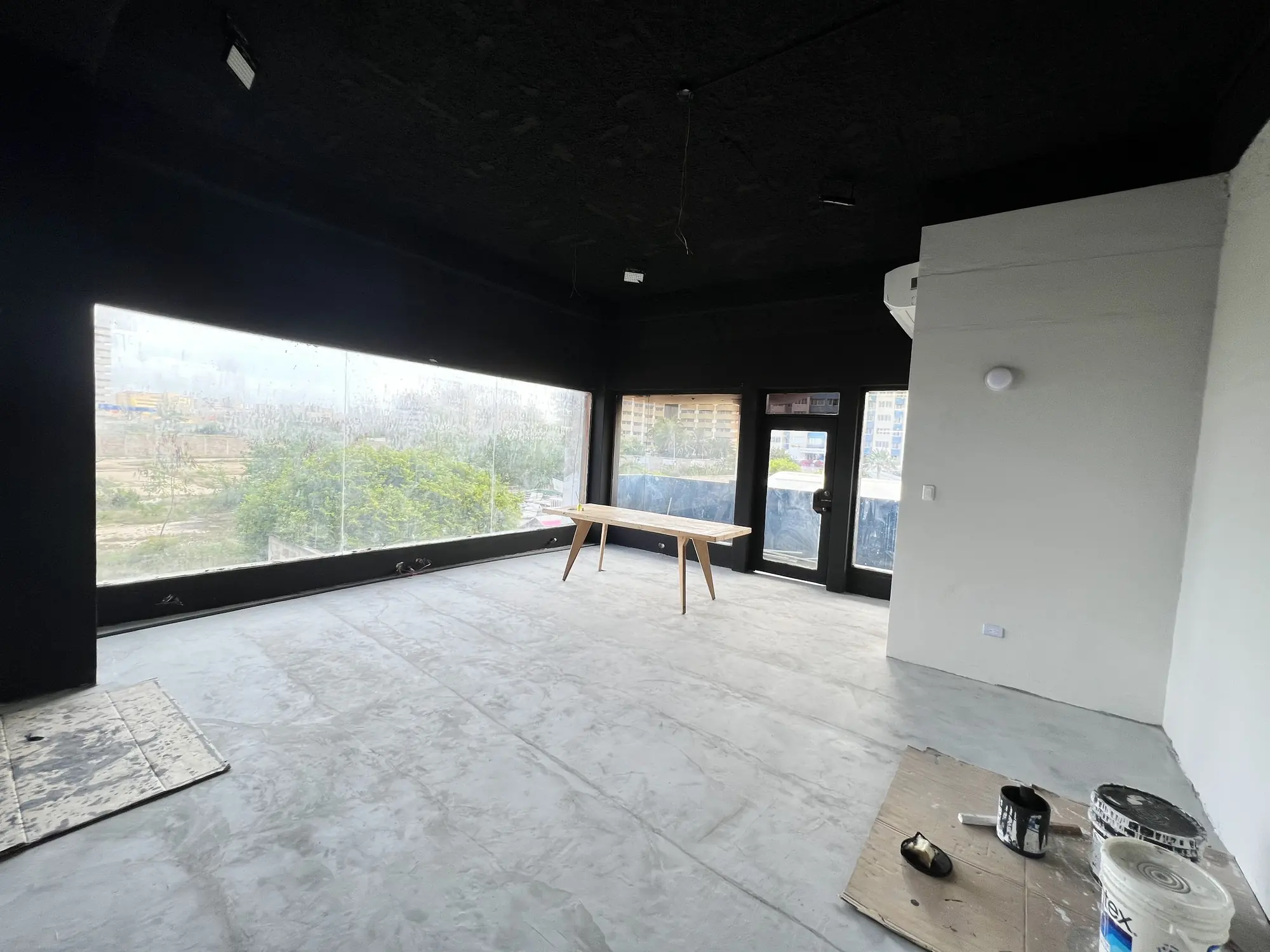 Construcción de la nueva envolvente interior.