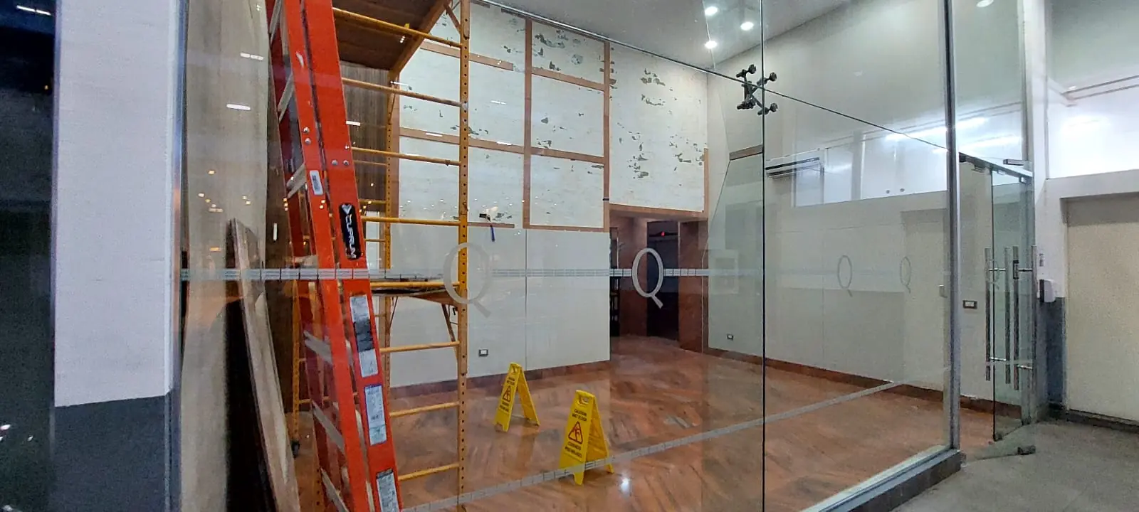 Lobby principal durante la ejecución.
