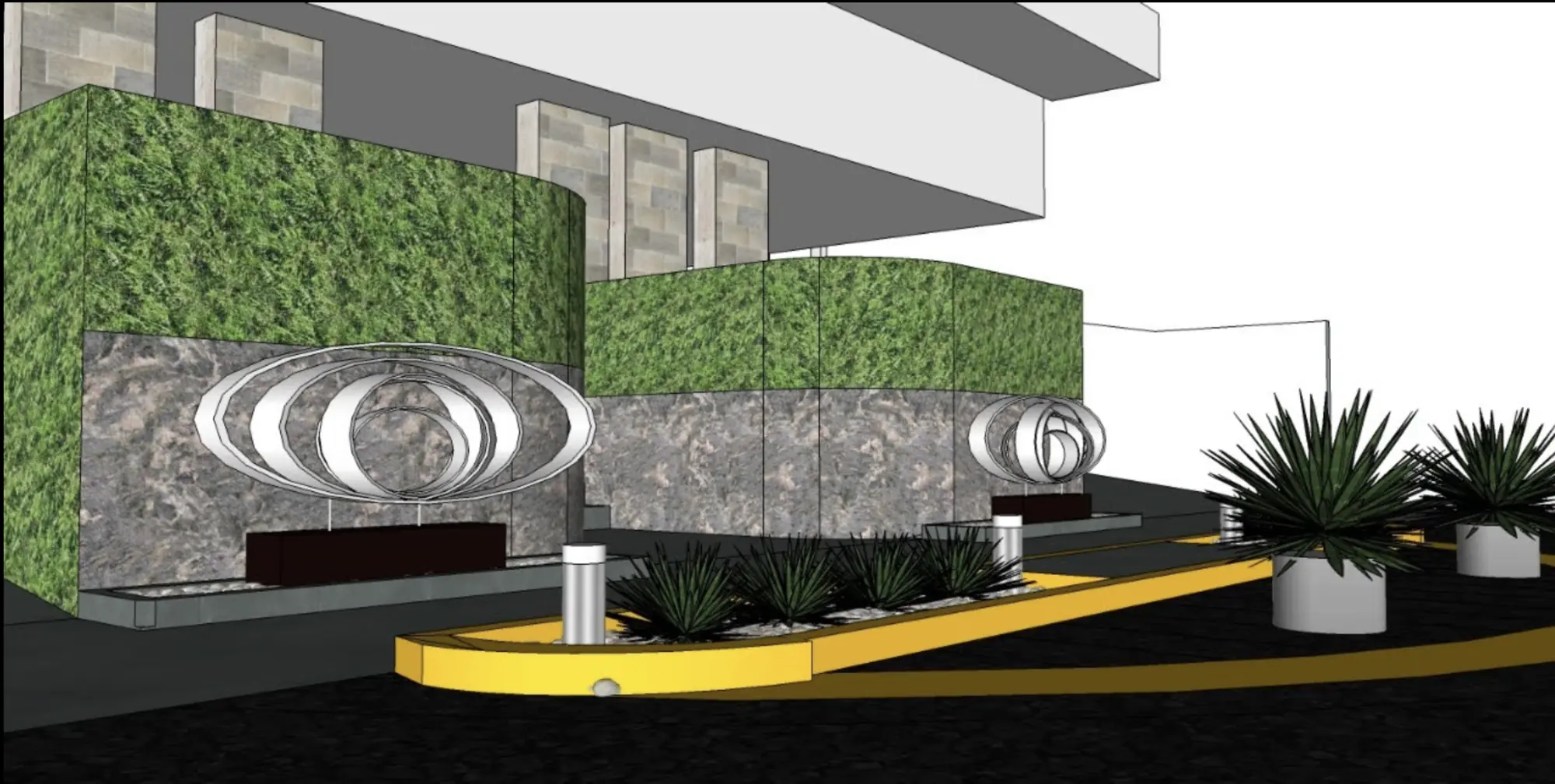 Propuesta para la renovación de la fachada.